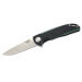 Couteau pliant Herbertz 308912 manche G10 texturé noir et vert 12cm et clip de poche