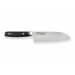 Couteau santoku japonais Kanetsugu Pro-J lame martelée San Mai 17cm