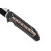 Couteau pliant Herbertz 533813 manche cranté aluminium noir / bronze 12,5cm