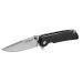 Couteau pliant Camillus TRC lame à effet miroir manche en fibre de carbone noir 10,9cm