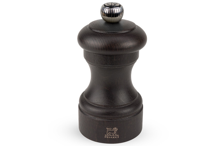 Moulin &agrave; poivre manuel Peugeot Bistro 10cm en bois chocolat