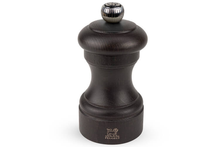 Moulin à poivre manuel Peugeot Bistro 10cm en bois chocolat