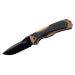 Couteau pliant Herbertz 533512 lame noire et manche ergonomique bi-matière 12cm