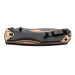 Couteau pliant Herbertz 533512 lame noire et manche ergonomique bi-matière 12cm