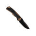 Couteau pliant Herbertz 533512 lame noire et manche ergonomique bi-matière 12cm