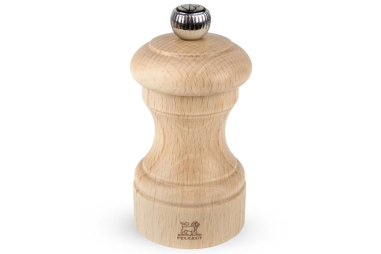 Moulin à poivre manuel Peugeot Bistro 10cm en bois naturel