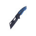 Couteau pliant Herbertz 592012 lame couperet manche alu noir / bleu 12cm