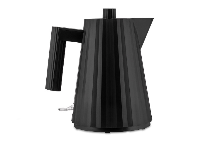 Bouilloire &eacute;lectrique Alessi Pliss&eacute; noire design par Michele De Lucchi