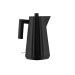 Bouilloire électrique Alessi Plissé noire design par Michele De Lucchi