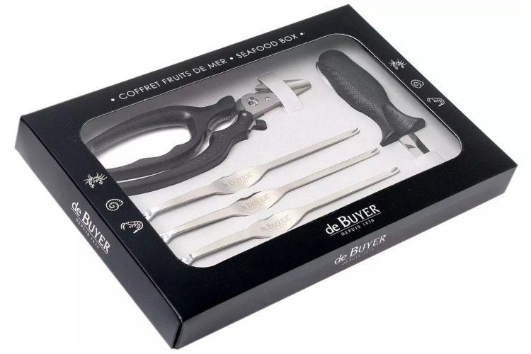 Coffret De Buyer ustensiles &agrave; crustac&eacute;s