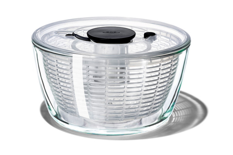 Essoreuse &agrave; salade OXO en verre - 26cm