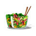 Essoreuse à salade OXO en verre - 26cm