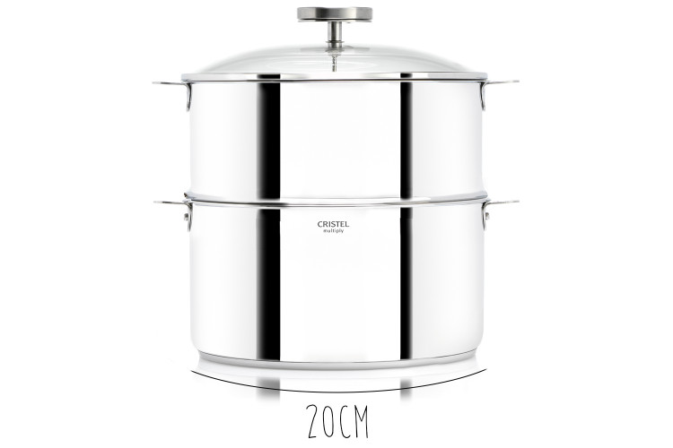 Cuiseur Cristel Biome cuisson saine diam&egrave;tre 20cm
