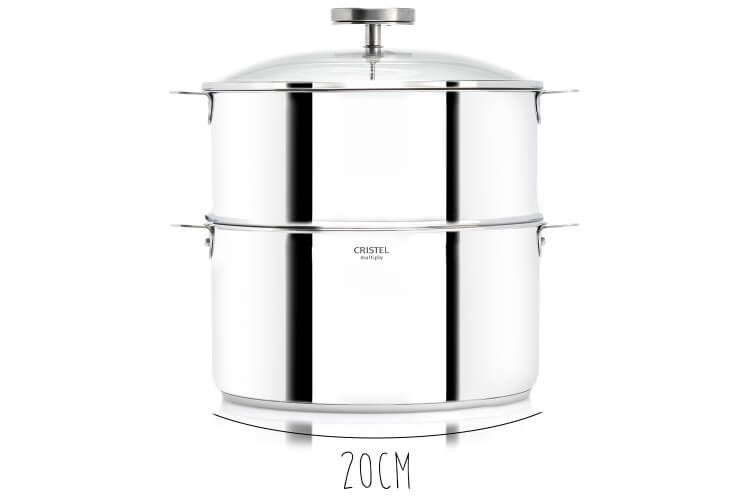 Cuiseur Cristel Biome cuisson saine diamètre 20cm