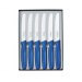 Coffret 6 couteaux de table Victorinox - Manche bleu
