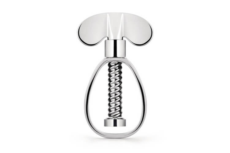 Casse-noix Alessi Farfalla 100 Values Collection acier inoxydable design par Enzo Mari