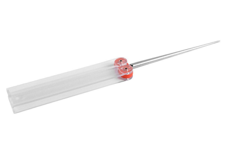 Fusil &agrave; aiguiser DMT Diafold pliant m&egrave;che diamant&eacute;e &agrave; grain moyen 11,3cm pour couteau &agrave; dents