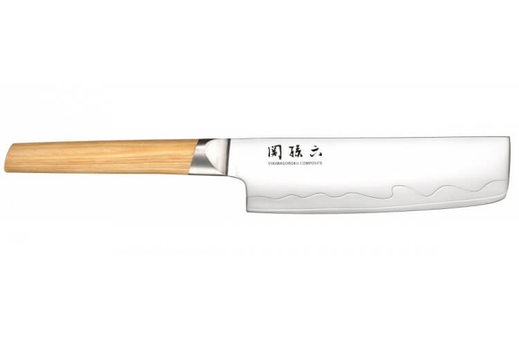 Couteau Nakiri Kai Seki Magoroku Composite lame 16,5cm