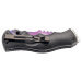 Couteau pliant Herbertz 590712 lame motif galaxie manche polymère 12cm