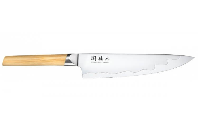 Couteau de chef Kai Seki Magoroku Composite lame 20cm
