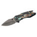 Couteau pliant Herbertz 592709 tout inox motif "Grim Reaper" la grande faucheuse 9cm + décapsuleur