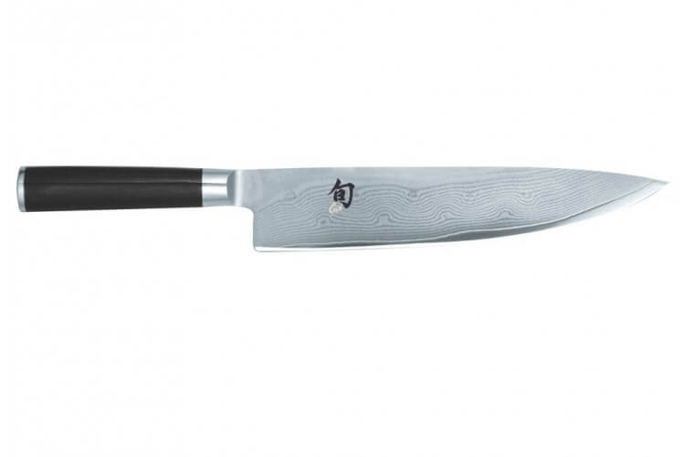Couteau Chef damas Shun lame 25cm
