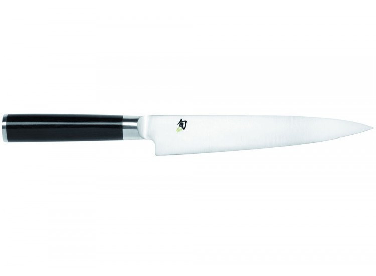 Couteau &agrave; filet de sole Shun, lame flexible 18cm
