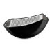 Râpe à fromage Alessi Parmenide noir récipient intégré design par Alejandro Ruiz