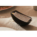 Râpe à fromage Alessi Parmenide noir récipient intégré design par Alejandro Ruiz