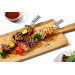 Set de 6 piques à brochettes OXO en acier inoxydable réutilisables