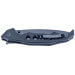 Grand couteau pliant Herbertz 596819 manche fin et ergonomique ajouré G10 noir 19,2cm