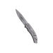 Couteau pliant Herbertz 565212 tout en inox décor aigle enflammé manche 12cm