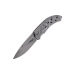 Couteau pliant Herbertz 565212 tout en inox décor aigle enflammé manche 12cm