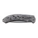 Couteau pliant Herbertz 565212 tout en inox décor aigle enflammé manche 12cm