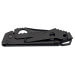 Couteau pliant Herbertz 587510 tout inox revêtement noir manche 10cm