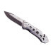 Couteau pliant de secours Herbertz 211712 tout inox manche ajouré 11,8cm