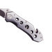 Couteau pliant de secours Herbertz 211712 tout inox manche ajouré 11,8cm