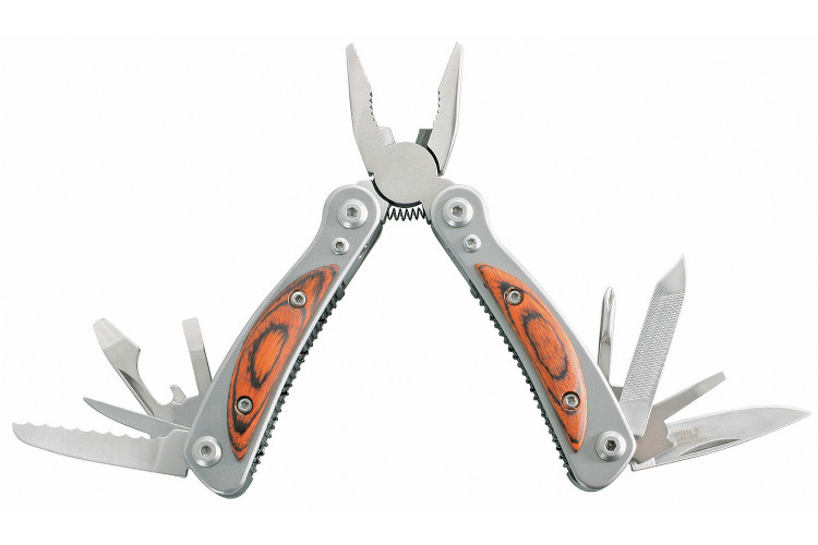Pince multifonction Herbertz 106200 9 pi&egrave;ces + &eacute;tui cuir