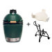 Pack Big Green Egg Medium barbecue + convEGGtor + chariot à roulettes