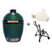 Pack Big Green Egg Large barbecue + convEGGtor + chariot à roulettes