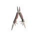 Pince multifonction Herbertz 106700 9 pièces inox revêtement titane manche aspect bois 10,2cm + étui nylon