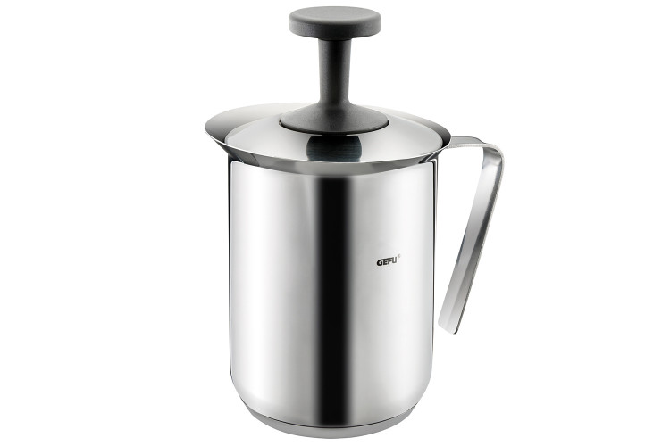 Mousseur &agrave; lait Gefu Riccardo 800ml en acier inoxydable