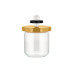 Bocal hermétique Alessi 100 Values Collection jaune design par Ettore Sottsass