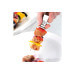 Set de 2 piques à brochettes doubles Gefu Twinco en acier inoxydable