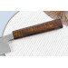 Couteau kiritsuke japonais artisanal Wusaki Unagi AUS10 21cm manche chêne