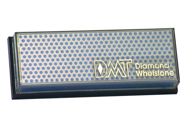 Pierre &agrave; aiguiser diamant DMT Diamond Whetstone bleu &agrave; grain grossier 325 + boitier 
