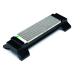Pierre à aiguiser diamant DMT Duo Sharp Hardcoat à grain 600/1200 + socle antidérapant