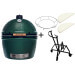 Pack Big Green Egg 2XL barbecue + convEGGtor + chariot à roulettes
