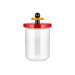 Bocal hermétique Alessi 100 Values Collection rouge design par Ettore Sottsass