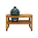 Pack Big Green Egg Large barbecue + table eucalyptus + convEGGtor + berceau de table + 4 roulettes